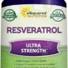 100% Natural Resveratrol - 1000mg Per Serving Max Strength (180 Capsules) Antioxidant Supplement, Trans-Resveratrol Pills for Heart Health & Pure, Trans Resveratrol & Polyphenols