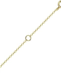 14K Solid Gold Necklace Extender Real 14K Bracelet Extender 2 3 4 Inch Durable Adjustable Chain Gold Anklets Extension for Women 2" 3" 4" (14K Yellow Gold-2 Inch)