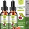 (2 Pack) TMG (Trimethylglycine) Liquid Drops, 1000mg High Absorption, Boost Energy, Supports Methylation, Liver Health & Cognitive Function - Non-GMO Formula, Vegan, Blood...