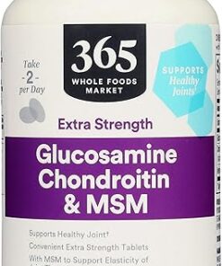 365 by Whole Foods Market, Glucosamine Chondroitin X Strength MSM, 240 Tablets