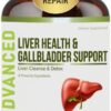 41cx7vRt2KL. AC Liver Cleanse Detox & Repair and Gallbladder Supplements - Liver Health Formula to Support Liver Renew with Artichoke Extract, Milk Thistle, Dandelion Leaf. Liver Detox Supplements for Liver Support.