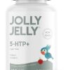 5-HTP Gummies 100mg ~ Sleep Supplement with Chamomile & Lemon Balm Extracts ~ Raspberry Flavour ~ 60 Vegan Gummies