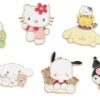 6 Pcs Anime Brooch Pins Kitty Enamel Pins for Backpacks Clothing Jackets Hats Kawaii Cartoon Cat Dog Decoration Gifts