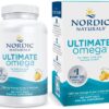 61HyV1Mh uL. AC SL1000 Nordic Naturals Ultimate Omega, Lemon Flavor - 210 Soft Gels - 1280 mg Omega-3 - High-Potency Omega-3 Fish Oil with EPA & DHA - Promotes Brain & Heart Health - Non-GMO - 105 Servings