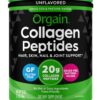 716IoQSJ4YL. AC SL1500 Orgain Hydrolyzed Collagen Peptides Powder For Women & Men, 20g Grass Fed Collagen, Unflavored - Hair, Skin, Nail, & Joint Support Supplement, Paleo & Keto, Non-GMO, Type I and III, 1lb