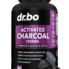 71DzW5W oXL. AC SL1500 Activated Charcoal Capsules Cleanse Detox - 1200mg Organic Coconut Charcoal Pills for Stomach Gas and Bloating Relief for Men Women Kids - Active Charcoal Capsules Powder Binder Supplements for Gut