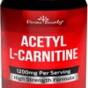 71MnhQXEd7L. AC SL1500 Divine Bounty Acetyl L-Carnitine Capsules 1200mg Per Serving - L Carnitine Supplement 120 Vegetarian Capsules