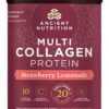 71P2nbBFHBL. AC SL1500 Ancient Nutrition Collagen Powder Protein with Probiotics, Unflavored Multi Collagen Protein with Vitamin C, 45 Servings, Hydrolyzed Collagen Peptides Supports Skin and Nails, Gut Health, 16oz