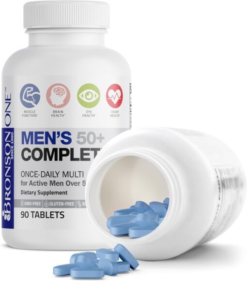 71prCf OpaL. AC SL1500 Bronson ONE Daily Mens 50+ Complete Multivitamin Multimineral, 360 Tablets