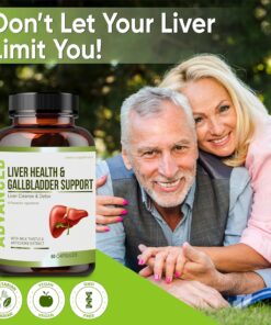 814DPvBPy2L. AC SL1500 Liver Cleanse Detox & Repair and Gallbladder Supplements - Liver Health Formula to Support Liver Renew with Artichoke Extract, Milk Thistle, Dandelion Leaf. Liver Detox Supplements for Liver Support.