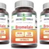 819lr4jBymL. AC SL1500 Amazing Formulas Bromelain 500 Mg Tablets Supplement | Non-GMO | Gluten Free | Made in USA (120 Count | 3 Pack)