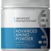 – Advanced Amino Powder, Amino Acid Supplement, Build Muscle, Post Workout Recovery, Energy, Stamina, Non-GMO, Gluten Free, Dairy Free, Vegan (30 Servings)