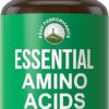 All 9 Essential Amino Acids Supplement. Capsules With 3x More Leucine For Muscle Recovery, Growth. EAA Supplement Better Than BCAA / BCAAS Branched Chain Aminos Acid. USA Tested...