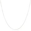 Amazon Essentials Sterling Silver Thin 0.8mm Box Chain Necklace | Available in Yellow Gold or Silver | 16", 18", 20", 24", or 30" (previously Amazon Collection)