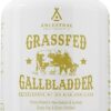 Ancestral Supplements Grass Fed Beef Gallbladder Supplements with Ox Bile and Liver, 1000mg, Liver and Gallbladder Support Complex Promotes Gallbladder & Digestive Health and...