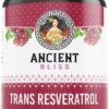 Ancient Bliss Resveratrol Powerful Antioxidant Supplement with Green Tea, Grape Seed Extract, Cardiovascular, Vitality & Immune Support Supplement for Men & Women