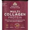 Ancient Nutrition Collagen Powder Protein with Probiotics, Unflavored Multi Collagen Protein with Vitamin C, 45 Servings, Hydrolyzed Collagen Peptides Supports Skin and Nails,...