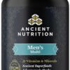 Ancient Nutrition Multivitamin for Men, Multi Men's, Vitamin D, C, E, B12, Zinc, Magnesium, Supports Healthy Immune System and Bone Health, 90 Ct