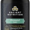 Ancient Nutrition Prenatal Vitamins, Multivitamin for Women with Vitamin C, B12, Magnesium and Folate, Supports Pregnancy and Fertility Health, 90 Ct