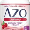 AZO Cranberry Supplement, Made with Concentrated Whole Fruit Cranberry Powder to Help Cleanse and Protect the Urinary Tract*, Sugar Free Cranberry Pills, Non-GMO, 100 Softgels