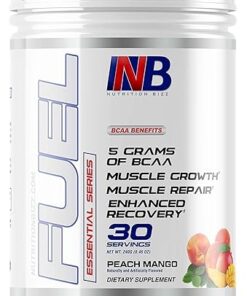 BCAA Powder, 5 Grams of BCAAs Amino Acids, Post Workout Recovery Drink for Muscle Building, Recovery, and Endurance, 30 Servings (Peach Mango)