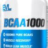 BCAAs Amino Acids Supplement for Men - EVL 2:1:1 5g BCAA Capsules for Post Workout Recovery and Lean Muscle Builder for Men - BCAA1000 Branched Chain Amino Acids Nutritional...