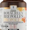 BEE and YOU Royal Jelly Tablet, Propolis Extract, Bee Pollen, 100% Natural Superfood, Ultra Pure, Immune Support Supplement, Improve Energy, Focus, Antioxidants, Fresh, Keto,...