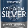 Bioactive Colloidal Silver - 8 oz, Glass Bottle, Vegan, Safe Doses with Highest Effectiveness - Nano Ions, 30 PPM - Immune Support (48 Servings)