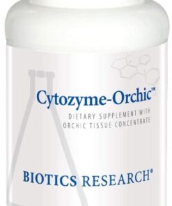 Biotics Research Cytozyme Orchic Contains raw Bovine orchic Tissue. Supports Virility, Vitality and Vigor for Men and Women. Potent Antioxidant Activity, SOD, Catalase 100 Tabs