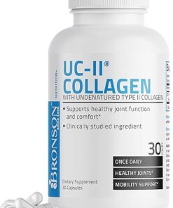 Bronson UC-II Collagen with Undenatured Type II Collagen, 30 Capsules