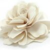 Camellias Flower Hair Clip and Brooch Pin 1 PCS(Cream) (A74)