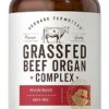 Carlyle Grass Fed Beef Organ Complex | 200 Capsules | Pasture Raised, Grain Free Supplement | with Desiccated Liver, Kidney, Pancreas, Heart, Spleen | Non-GMO, Gluten Free | by...