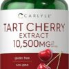 Carlyle Tart Cherry Capsules | 10,500mg | 200 Pills | Max Potency | Non-GMO, Gluten Free | Tart Cherry Juice Extract