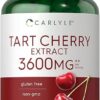 Carlyle Tart Cherry Extract Capsules | 200 Count | Non-GMO and Gluten Free Formula | Traditional Herb Supplement