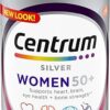 Centrum Silver Women's Multivitamin for Women 50 Plus, Multivitamin/Multimineral Supplement with Vitamin D3, B Vitamins, Non-GMO Ingredients, Supports Memory and Cognition in...