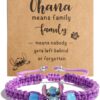 Cute Stitch Gifts Bracelet, Birthday Back to School Graduation Gifts for Daughter Niece Granddaughter