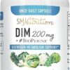 DIM Supplement 200 mg | Estrogen Balance for Women & Men | Hormone Balance, Hormonal Acne Support, Menopause Support, Antioxidant Support | Clean Label Project Certified, Vegan,...