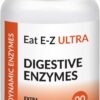 Eat E-Z Ultra Digestive Enzymes for Gut Health; Anti-Bloating; Digestive Enzyme for Immune Support | 90 Count