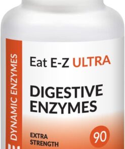 Eat E-Z Ultra Digestive Enzymes for Gut Health; Anti-Bloating; Digestive Enzyme for Immune Support | 90 Count