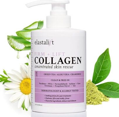 Elastalift Collagen Lotion vs. Deep Collagen Hydrogel Masks: A Comparison