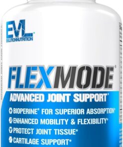 Evlution High Absorption Joint Support with Glucosamine, Chondroitin, MSM, Boswellia, Hyaluronic Acid - 30 Servings