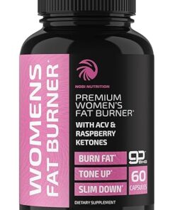 Fat Burners For Women | Weight Loss Pills for Women Belly Fat | Raspberry Ketones | Appetite Suppressant & Metabolism Booster | Back Fat Reducer & Bloating Relief | Diet Pills...