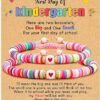 First Day of Kindergarten Bracelet, Back to School Gifts Bracelet for Kids - Mommy and Me Bracelets, Back To School Supplies Adjustable Bracelets for Mom Daughter Son Girls Boys