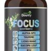 Focus 14-in-1 Nootropic Brain Supplement with Lions Mane, Alpha GPC Choline, Vitamin C & B12, Taurine, Bacopa - Energy, Cognitive, Memory Support, 60 Filler Free Capsules