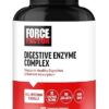 FORCE FACTOR Digestive Enzymes Complex to Support Digestive Health, Gut Health, and Provide Bloating Relief for Women and Men, Full-Spectrum 10 Digestive Enzymes, Non-GMO, 90...