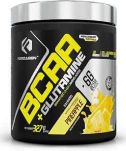 Forzagen BCAAS Amino Acids Powder with Glutamine BCAA Powder, Branched Chain Amino Acids Supplements Powder, BCAA Lean Energy Pre Workout - Post Workout Muscle Recovery Powder,...