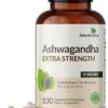 Futurebiotics Ashwagandha Extra Strength Stress & Mood Support with BioPerine - Non GMO Formula, 100 Vegetarian Capsules