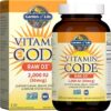 Garden Of Life D3 - Vitamin Code Whole Food Raw D3 Vitamin Supplement, 2000 Iu, Dairy and Gluten Free, Vegetarian, 120 Capsules D3 with Organic Green Cracked Wall Chlorella Plus...