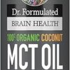 Garden of Life Dr. Formulated Brain Health 100% Organic Coconut MCT Oil 16 fl oz Unflavored, 13g MCTs, Keto & Paleo Diet Friendly Body & Brain Fuel, Certified Non-GMO Vegan &...