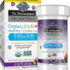 Garden of Life Dr. Formulated Probiotics Organic Kids+ Plus Vitamin C & D - Berry Cherry - Gluten, Dairy & Soy Free Immune & Digestive Health Supplement, No Added Sugar, 30...